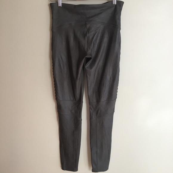 Spanx Faux Leather Motto Leggings - Picture 5 of 8